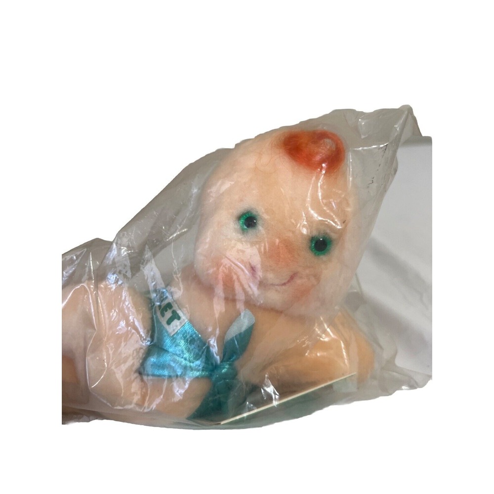 Vintage 1984 Hugga Baby Gigglet 80s New Kenner Plush Hallmark With Book Of Jokes